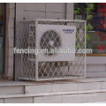 Galvanized Anti-theft or burglar Beautiful grid wire mesh or Meg fence, nets for protecting air-condition